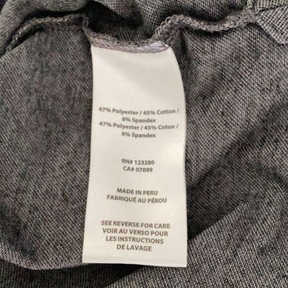 Travis Mathew Endless Horizon Stripe Golf Polo Shirt Gray Men’s Medium - Picture 6 of 6